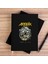 Anthrax Amung The Living Siyah Çizgisiz Kanvas Defter Çizgisiz 1