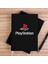 Playstation Logo White Siyah Çizgisiz Kanvas Defter Çizgisiz 1