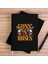 Guns N Roses Text Skull Siyah Çizgisiz Kanvas Defter Çizgisiz 1