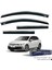 Volkswagen Golf 8 2021+ Kromlu Cam Rüzgarlığı 4 Lü 2