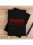 Possessed Red Logo Siyah Çizgisiz Kanvas Defter Çizgisiz 1