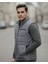 Erkek Içi Polarlı Gri Yelek,su Geçirmez 4cepli Yelek 1