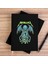 Metallica Octopus Bat Siyah Çizgisiz Kanvas Defter Çizgisiz 1
