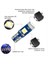 20 Adet T5 LED Araç Gösterge Paneli Gösterge Lambası, 3030-3SMD Işık Değişimi, Bükümlü Kilit Soketi - Beyaz (Yurt Dışından) 5