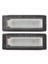 Smart Fortwo W450 W451 W453 Için 2x Araç LED Plaka Lambası (Yurt Dışından) 2