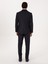 Erkek Koyu Lacivert Slim Fit Yün Karışımlı Mikro Desenli Takım Elbise 50315597-VR100 5