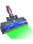 Dyson V7 V8 V10 V11 V15 Yeşil LED Işıklarla Vakum Ekleri V Şekil Kıl Yuşuk Yukarı Fırch Zemin Kafası Kiti (Yurt Dışından) 3