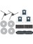 Dreame Bot Için X40 Ultra Robot Vakum Temizleyici Aksesuar Parçaları Kit Kauçuk Ana Saç Kesme Yan Fırça Filtre Mop Rag (Yurt Dışından) 1