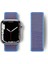 Apple Watch 42MM Hasırlı Cırtcırtlı Kordon - Mor 1