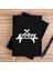 Accept Guitar Siyah Kanvas Defter Çizgisiz 1