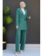 Asimetrik Taşlı Takım Yeşil 1