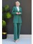 Asimetrik Taşlı Takım Yeşil 3