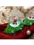 Noel Baba Kar Küresi Tren Dekorasyonu – 3 Vagonlu Sallandığında Kar Yağan Noel Treni, Masaüstü ve Ev Dekoru, Yılbaşı Hediyelik Figür Seti - 7cm x 6cm 3