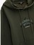 Regular Fit Uzun Kollu Kanguru Cepli Baskılı Kapşonlu Sweatshirt 3