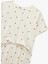 Kısa Kollu Bisiklet Yaka Puantiyeli Pijama Takımı 3