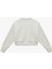 Uzun Kollu Bisiklet Yaka Oversize Crop Spor Sweatshirt 2