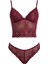 Dantel Detaylı Esnek Bralet & Slip Takımı 3
