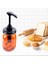Şurup ve Sos Bal Dispenser Pompa Kapakları Hava Geçirmez ve Sızdıran Mutfak Gıda Sınıfı Kahve Şurup Dispenser Pompası 2 Paket (Yurt Dışından) 2