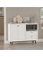 Latte Serisi Kahve Köşesi Çok Amaçlı Dolap Mutfak Dolabı Beyaz Lat2-W 2