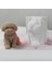 Köpek Mum Kalıp Hayvan Teddy Puppies Soya Balmumu Silikon Kalıp Yavru Köpek Sevgilisi Ev Dekor Zanaat Malzemeleri (Yurt Dışından) 2