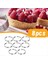 8 Paket 16CM Dairesel Tart Halkaları Paslanmaz Çelik Meyve Turta Quiches Kek Kalıp Kalıp Mutfak Pişirme Kalıp (Yurt Dışından) 4