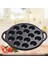 15 Delikli Demir Demir Takoyaki Pan Ahtapotları Krep Topları Için Küçük Pişirme Tavası Pofffertjes Takoyaki Banh Khot (Yurt Dışından) 3