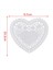300PCS 4 Inç Beyaz Aşk Kalp Kağıdı Dantel Doilies Için Karton Yapım Scrapbooking (Yurt Dışından) 3