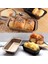 Pişirme Için Ekmek Tava Somun Tava Yapışmaz Karbon Çelik Pişirme Ekmek Tost Kalıp Somun Fırın Tavası (Altın 6 Adet) (Yurt Dışından) 3