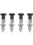 4x M10 Paslanmaz Çelik Kendinden Kilitleme Endeksi Piston Pimi Piston Pim Konumu Yerleştirme Için Kafa Bölmesi Için Kafa Kilitleme Fonksiyonu (Yurt Dışından) 1