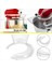 Kitchenaid Pouring Shield Aksesuar Eki Için 4 5-5t Kaseler Için Kitchenaid KSM500PS KSM450 Mixe KN1PS (Yurt Dışından) 5