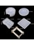2set Silikon Kavma Kalıpları Reçine Döküm Epoksi Reçine Coaster Kalıpları Kit 16 Pcs Coast ve 4 Pc Tutucu Kalıpları (Yurt Dışından) 4
