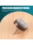 Yukarıx 50PCS Sandalye Bacak Zemin Keçe Pad Skid Glide Diy Tırnak Koruyucular 20MM Dia (Yurt Dışından) 5