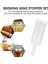 5 Paket Egzoz Conta Vanası Kauçuk Hava Kilidi Durdurucu Şarap Yapımı Için Ikiz Hava Kilidi Bira Bira Cam Carboy Fermenter (Yurt Dışından) 4