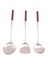 3x Wok Spatula ve Ladle Skimmer Ladle Aracı Seti Wok Için 17INCHES Spatula 304 Paslanmaz Çelik Wok Spatula (Yurt Dışından) 4