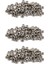 300PCS M3 3mm Dişi Iplik Hex Metal Fındık Tutturucu Gümüş Ton (Yurt Dışından) 1