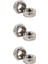 300PCS M3 3mm Dişi Iplik Hex Metal Fındık Tutturucu Gümüş Ton (Yurt Dışından) 2