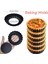 8pcs 4IN/10CM Mini Pasta Çörek Tavalar Yapışmaz Tart Quiche Flan Tava Kalıp Çıkarılabilir Gevşek Alt Yuvarlak Fırın Yazılımı (Yurt Dışından) 2