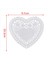 200X 4 Inç Beyaz Aşk Kalp Kağıdı Dantel Doilies Için Karton Yapım Scrapbooking (Yurt Dışından) 4