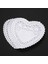 200X 4 Inç Beyaz Aşk Kalp Kağıdı Dantel Doilies Için Karton Yapım Scrapbooking (Yurt Dışından) 5