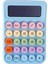 Renkli Yuvarak Tuşlu Şirin Hesap Makinası 1