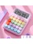 Renkli Yuvarak Tuşlu Şirin Hesap Makinası 1