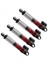 4pcs 53MM Metal Yağ Şok Emici Damper Eksenel SCX24 AX24 1/24 Rc Paletli Araba Yükseltme Parçaları Siyah (Yurt Dışından) 5