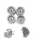4pcs 1 9 Inç Metal Beadlock Tekerlek Göbeği 1/10 Rc Paletli Araba Eksenel SCX10 Traxxas Trx4 RC4WD D90 Mst Redcat Gen8 1 (Yurt Dışından) 1