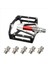Muqzi 100PCS Pedal Cıvataları Mtb Yol Bisiklet Pedalı Sabit Vida Saplamaları Kaymaz Pim Pedalları Parçaları Anahtar Aleti ile (Yurt Dışından) 3