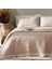 Maria Yatak Örtüsü Seti 280X260 cm Sıcak Bej/pudra 3
