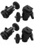 Sıcak Ayakkabı Montajı Adaptörü ile Mini Top Kafası [4 Paket] 360 Derece 1/4 Inç Küçük Top Kafaları Dslr Için Mikro Ballhead Döner (Yurt Dışından) 1