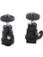 Sıcak Ayakkabı Montajı Adaptörü ile Mini Top Kafası [4 Paket] 360 Derece 1/4 Inç Küçük Top Kafaları Dslr Için Mikro Ballhead Döner (Yurt Dışından) 3