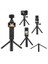 Mini Tripod Cep Kamera Masaüstü Stand Tutucu Selfie Sticks Djı Osmo Cep 3 Gimbal Aksesuarları L (Yurt Dışından) 5