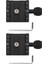 2x Alüminyum 50MM Hızlı Serbest Bırakma Plakası Qr Kelepçesi Arca Swıss Standardına Tripod Ballhead Için Standart (Yurt Dışından) 1