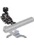 Çift Bilyalı Kol Montajı 360 Derece Dönebilir Kol Top Montaj Kamera 1/4 Inç Vidalı Gimbal Braket Kolu (Yurt Dışından) 4